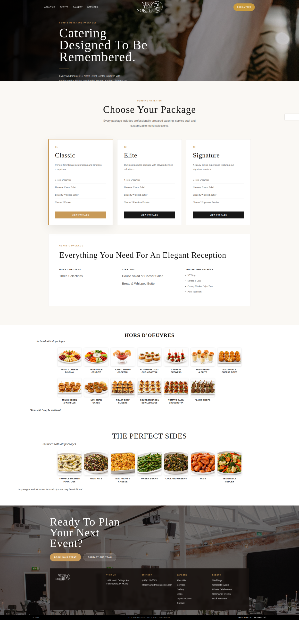Catering w/ Custom Photos